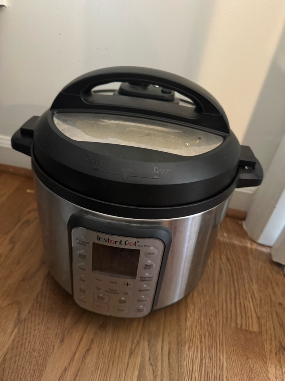 Instant Pot Duo Nova Stainless Steel Electric Pressure Cooker - Black & Silver
